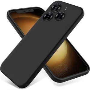 BestCase® Husa Slim Silicon pentru Xiaomi Redmi Note 14 5G, Negru mat - Img 1