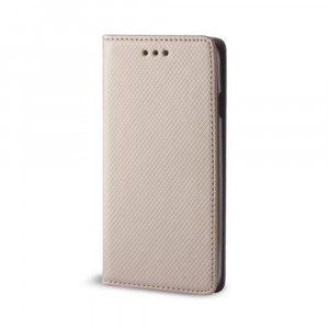 Husa BestCase® Flip Cover, Tip Carte, Compatibila Cu Samsung Galaxy A35 5G, Inchidere Magnetica, Buzunar Card, Auriu - Img 1