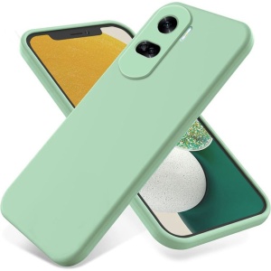 Husa BestCase® Premium Silicon, Compatibila Cu Honor 90 Lite, 1.2MM Slim, Microfibra in interior, Verde avocado - Img 1