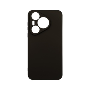 Husa BestCase® Premium Silicon, Compatibila Cu Huawei Pura 70, 1.2MM Slim, Microfibra in interior, Antisoc, Rezistent la socuri, Protectie Camera, Margini ridicate pentru protectia ecranului, Negru - Img 1