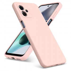 Husa BestCase® Premium Silicon, Compatibila Cu OPPO A79 5G, 1.2MM Slim, Microfibra in interior, Antisoc, Rezistent la socuri, Protectie Camera, Margini ridicate pentru protectia ecranului, Pink - Img 1