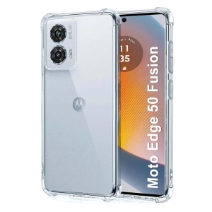 BestCase® Husa Anti Shock 1.5MM, Compatibila Cu Motorola Edge 50 Fusion, Rezistenta La Socuri, Transparent - Img 1