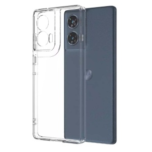 BestCase® Husa Clear Silicon 2MM, Compatibila Cu Motorola Edge 50 Fusion, Antisoc, Protectie Camera, Margini ridicate pentru protectia ecranului, Transparent - Img 1