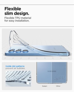 BestCase® Husa Clear Silicon pentru Samsung Galaxy S25 Ultra, Transparent - Img 4