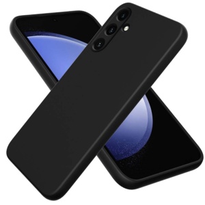 BestCase® Husa Premium Silicon, Compatibila Cu Samsung Galaxy M15 / F15, 1.2MM Slim, Microfibra in interior, Antisoc, Rezistent la socuri, Protectie Camera, Negru - Img 1