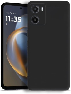 BestCase® Husa Slim Silicon pentru Motorola Moto E15, Negru mat - Img 1