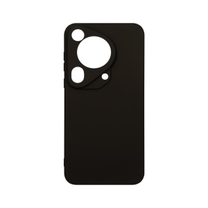 Husa BestCase® Premium Silicon, Compatibila Cu Huawei Pura 70 Ultra, 1.2MM Slim, Microfibra in interior, Antisoc, Rezistent la socuri, Protectie Camera, Margini ridicate pentru protectia ecranului, Negru - Img 1