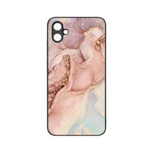 Husa BestCase® Slim Glassy, Compatibila Cu Samsung Galaxy A04e, Rose Marble, G 1253 - Img 1