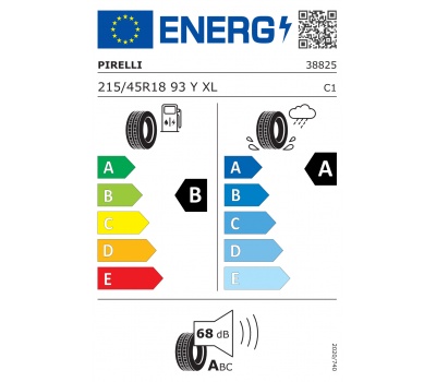 Pirelli POWERGY 215/45/R18 93Y XL vara