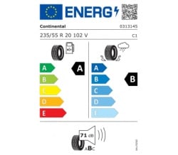 Continental ECO CONTACT 6 235/55/R20 102V vara