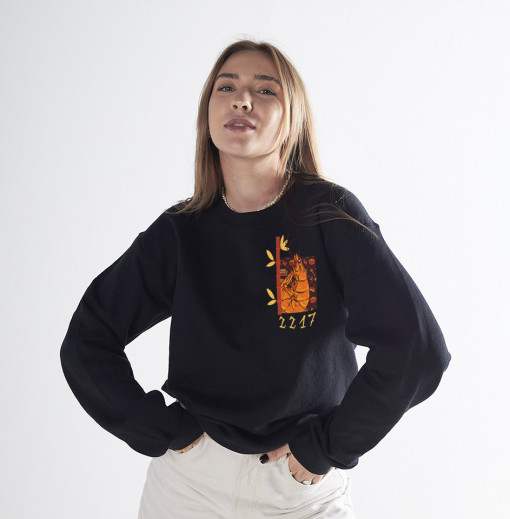 Shrimp - Black Sweatshirt