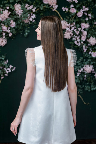 Rochie dama eleganta din brocard premium, Lilou - Img 5
