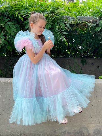 Rochie prințesa din tulle, Unicorn - Img 5