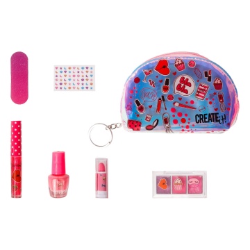 Set cadou pentru machiaj cu gentuta pentru fetite Create It! - Img 3