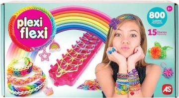 Plexi Flexi Trusa cu 800 elastice din cauciuc