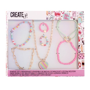 Set accesorii pentru copii, Create It!, model Inima