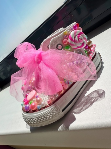 Sneackers copii/fete roz, Lollypop/ Ultimele bucăți - Img 1