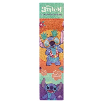 Pictura cu Diamante, Kit creativ, Disney Stitch, 30 x 40 cm