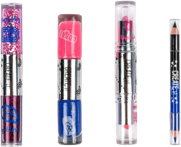 Set 4 produse de machiaj Double Up pentru fetite Create It! - Img 3