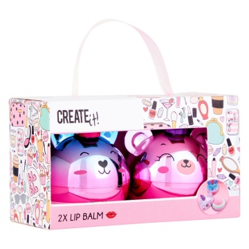 Set Balsam De Buze Pentru Copii, Create It!, Vanilie si Pepene - Img 2