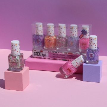 Set de 5 oje pentru fetite Confetti 8 ml Create It! - Img 4