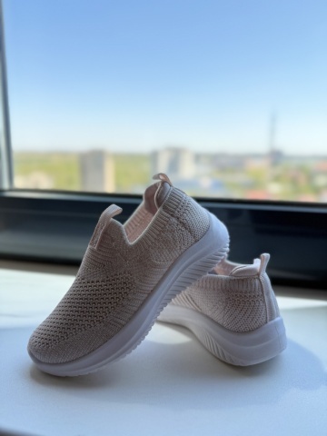 Tenisi copii slip-on fete – sneakers ușori, flexibili - Img 5