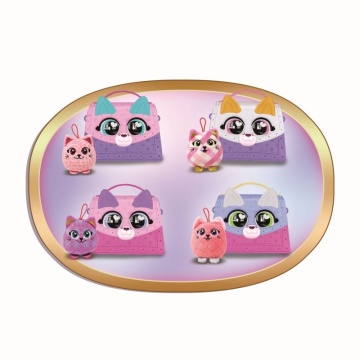 Mini Poseta cu Pisicuta si Accesorii pentru Copii, Diverse Modele - Img 2