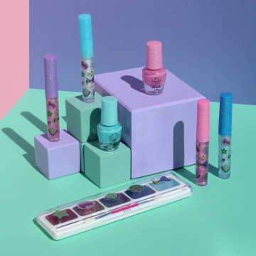 Set de machiaj pentru fetite cu glitter Mermaid Create It! - Img 4