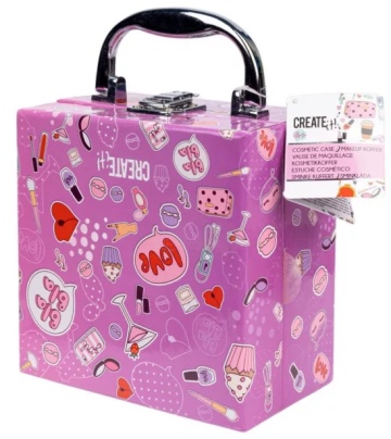 Trusa de machiaj pentru fetite in cutie de depozitare Create It! - Img 2