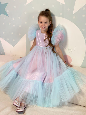 Rochie prințesa din tulle, Unicorn - Img 10