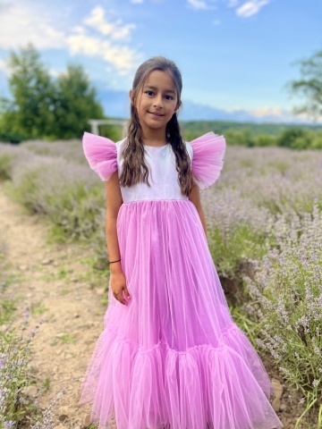 Rochie prințesa fetițe din tulle - Img 8
