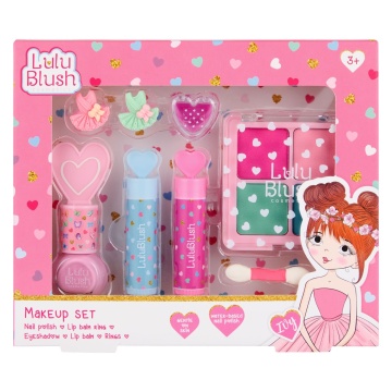 Set Machiaj pentru Copii Lulu Blush, Create It!, Roz