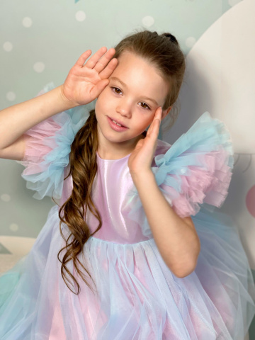 Rochie prințesa din tulle, Unicorn - Img 12
