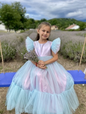 Rochie prințesa din tulle, Unicorn - Img 4