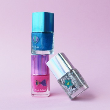 Set de 3 oje pentru fetite Mermaid Glitter Create It! 8 ml - Img 3