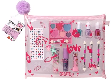 Gentuta de machiaj pentru fetite Create It! 11 piese