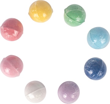Set 8 bombe de baie neon pentru fetite Create It! - Img 2