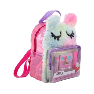 Set machiaj in rucsac pufos, Create it
