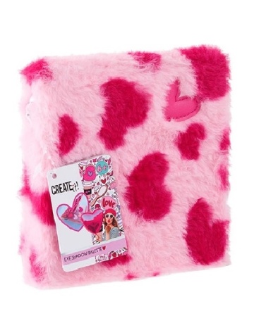 Carte farduri pleoape inimi fluffy, Create It!, Ambalaj Pufos