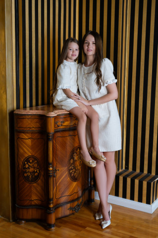 Girls’ Tweed Dress, Coco - Img 6
