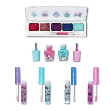 Set de machiaj pentru fetite cu glitter Mermaid Create It! - Img 2
