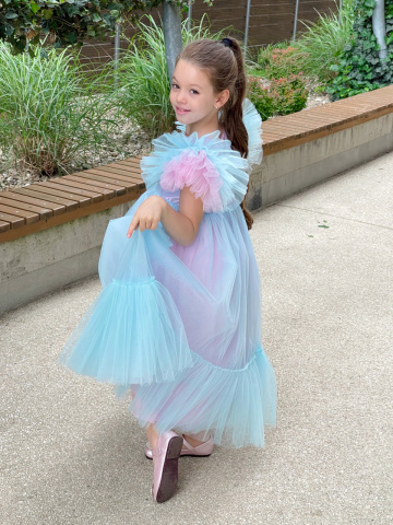 Rochie prințesa din tulle, Unicorn - Img 7