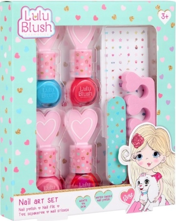 Set Manichiura pentru Copii, Create It!, Lulu Blush, +3 Ani