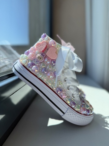 Teniși fete copii LaBubu - Handmade - Img 1