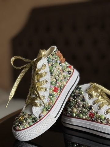 Teniși fete copii Noel - Handmade