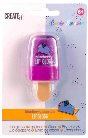 Luciu de buze Create It!, forma de inghetata pe bat, diferite arome - Img 4
