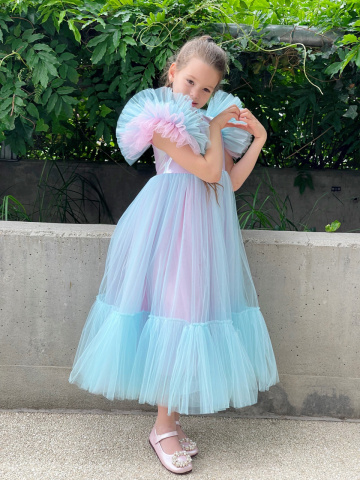 Rochie prințesa din tulle, Unicorn - Img 3