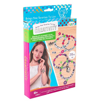 Set creativ- bratari cu litere 2