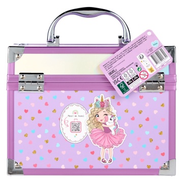 Set Machiaj pentru Copii Lulu Blush , Create It!, Mov - Img 4