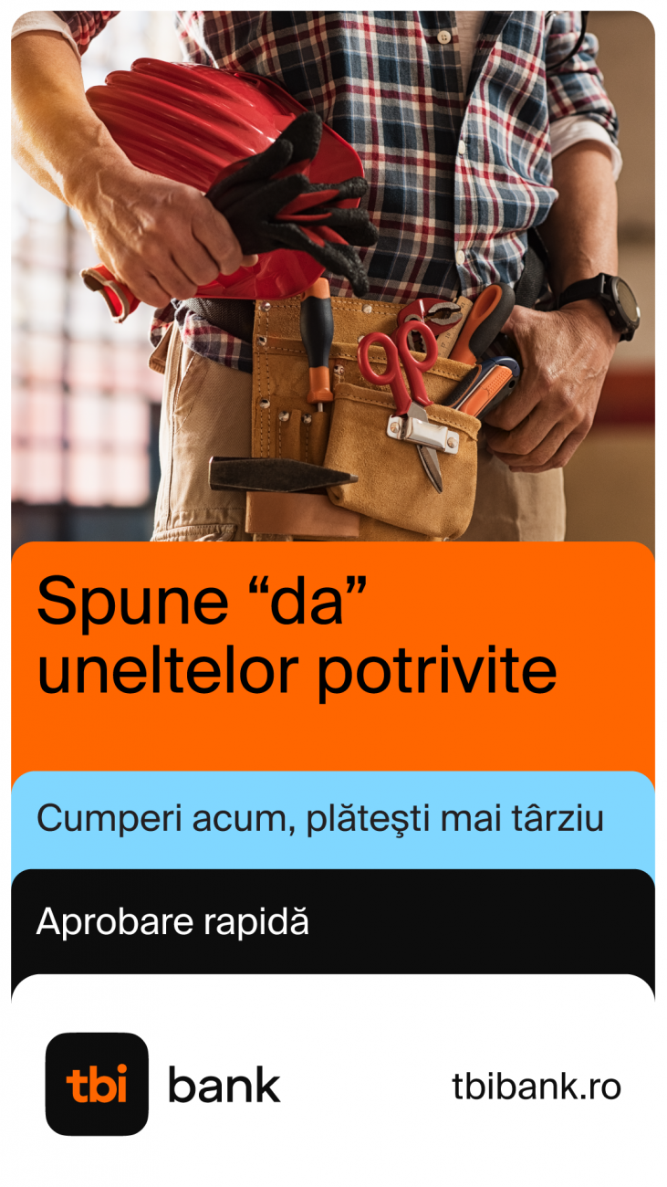 Ai gasit ce iti doresti? Perfect! Cumpara chiar acum cu ajutorul variantelor de finantare tbi bank:
